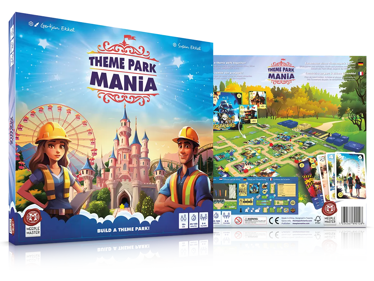 Box cover Theme Park Mania